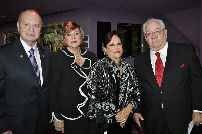 Co-chairs Len and Helen Glaser and Susie and Jack Steenbarger