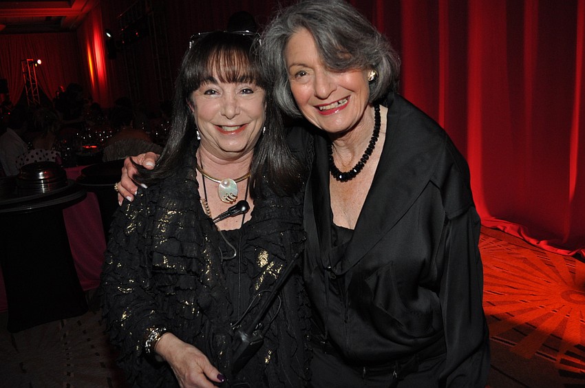 Carol Goff and Mary Lou Wnnick