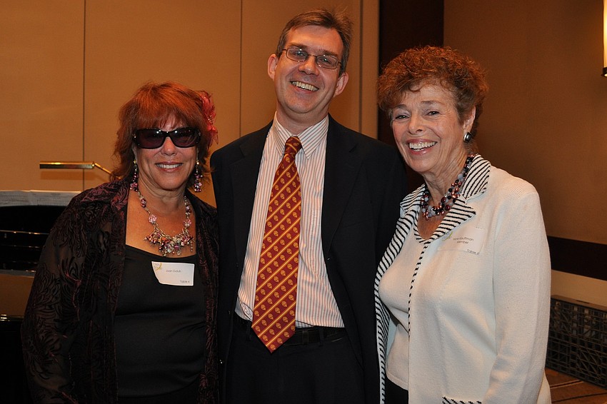 Joan Golub, James Whitbourn and Irene Kauffman