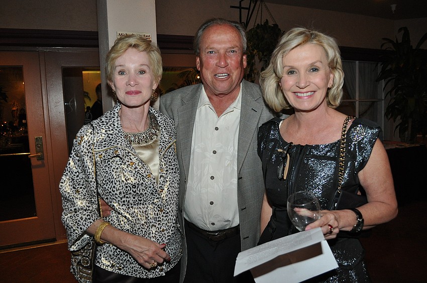 Cathy and Bill Goshorn with Brenda Terris
