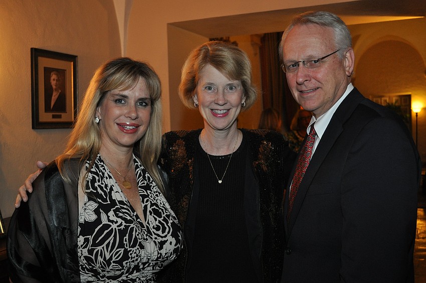 Susan Gregory Liammari, Dr. Katherine Keeley and Bruce Berg