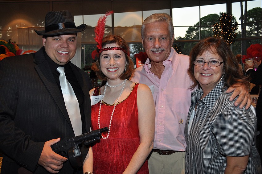 John and Carrie Griffin with Bob and Debbie Stekloff