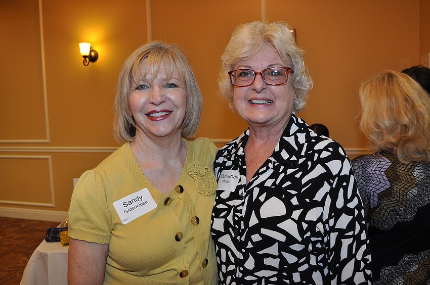 Sandy Groseclose and Marianne Moyer