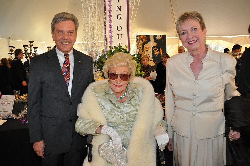 Dr. Arthur Guildford, Ulla Searing and Lynn Guilford