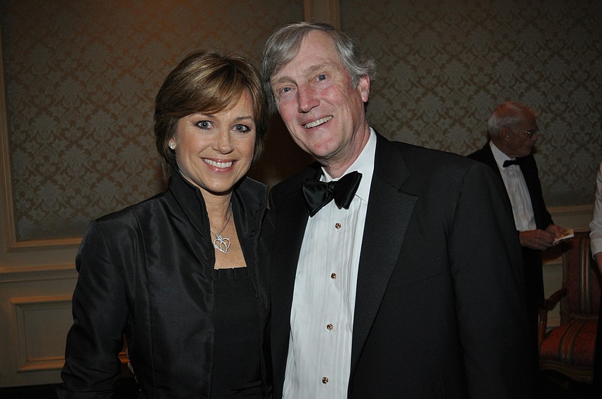 Honoree Dorothy Hamill and John MacColl