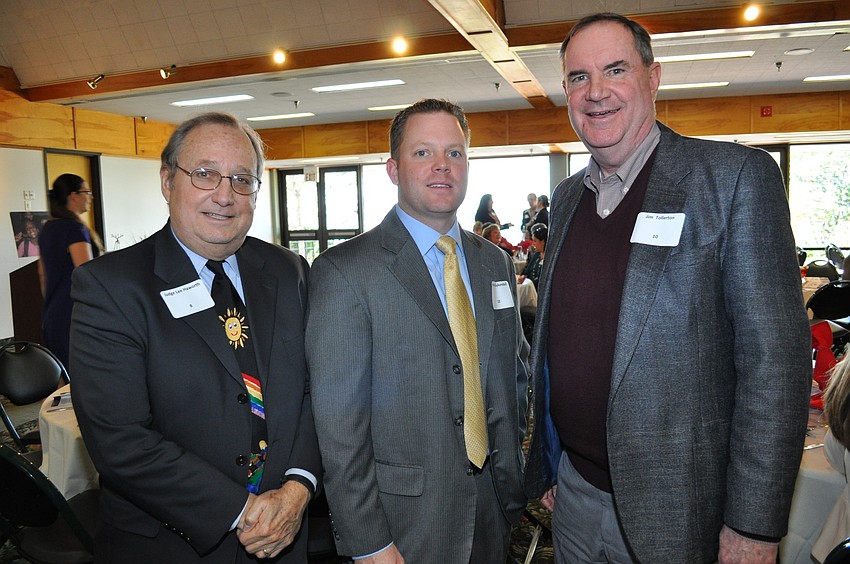 Honoree Hon. Chief Judge Lee Haworth, Hershel Kuykendall and Jim Tollerton