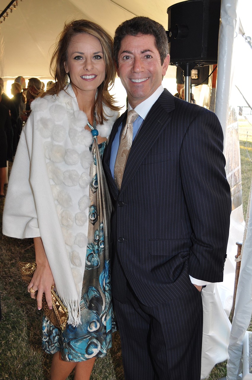 Stephanie Hefner and Stuart Roth