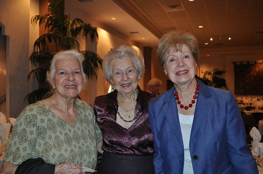 Frances Hines, Martha Wilde and Carol Tillotson