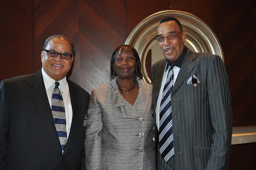 Michael Holmes, Mary Mays and Dr. Marvin Smith