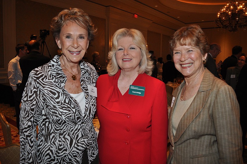 Jeanne Hubbard, Conni Arledge and June Turner