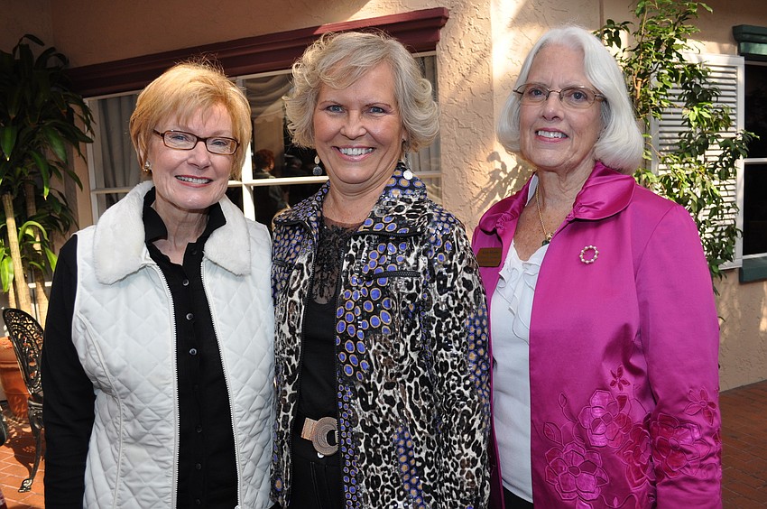 Janet Huelster, Mary Cook and Karin Murphy