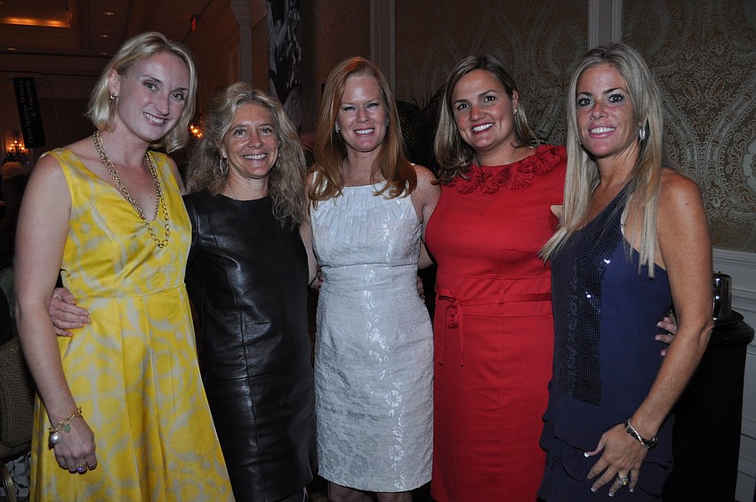 Jen Hutchens, Lisa Merrill, Terri Klauber, Rebecca Icely and Karen Stogsdill