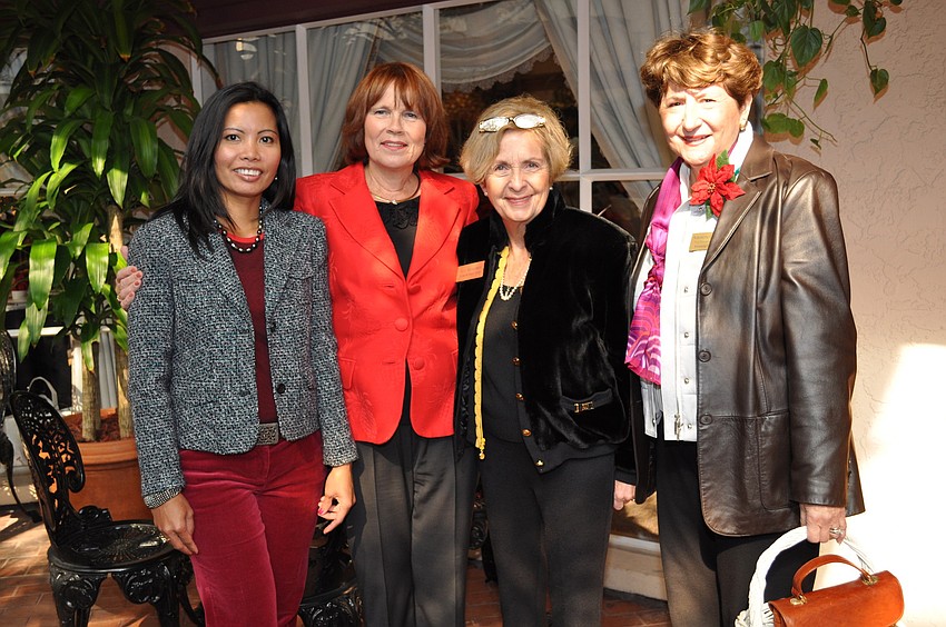 Rosalie Iseli, Ruth Bader, Mary Richardson and Antonette Cunningham