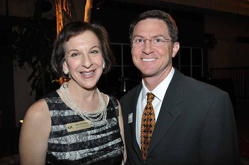 Sue Jacobson and Brad Robbins