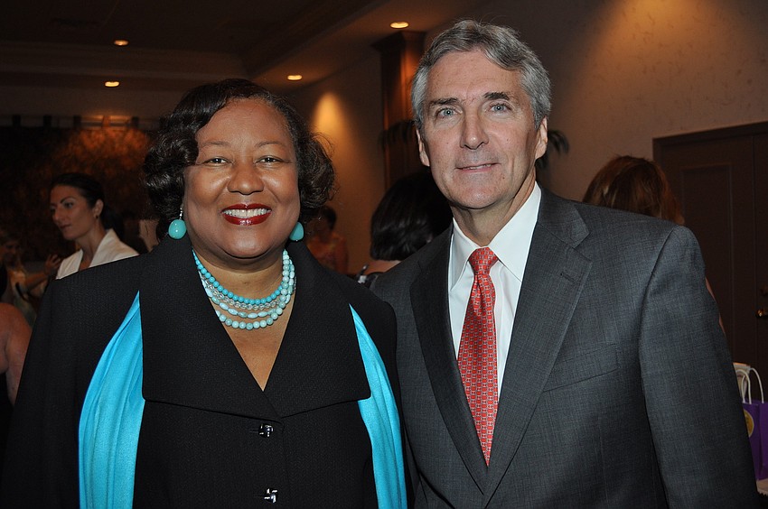 Helen James and Phil Delaney