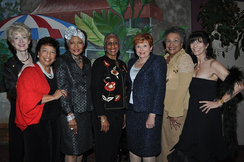 Christine Jennings, Carol Buchanan, Audrey Coleman, Corene Richardson, Mary Ann Robinson, Eleanor Merritt Darlington and Carolyn Michel