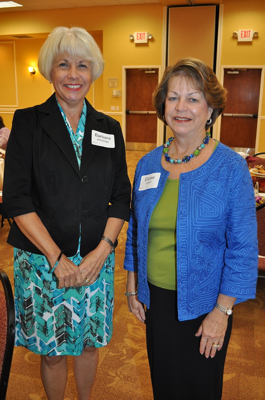 Barbara Jennings and Eloise Lisch