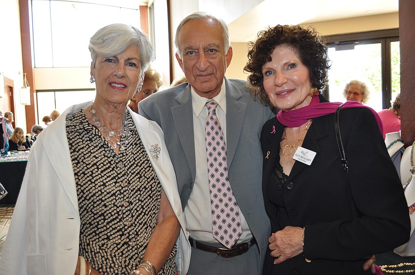 Valerie and Harold Joels and Suzy Benjamin