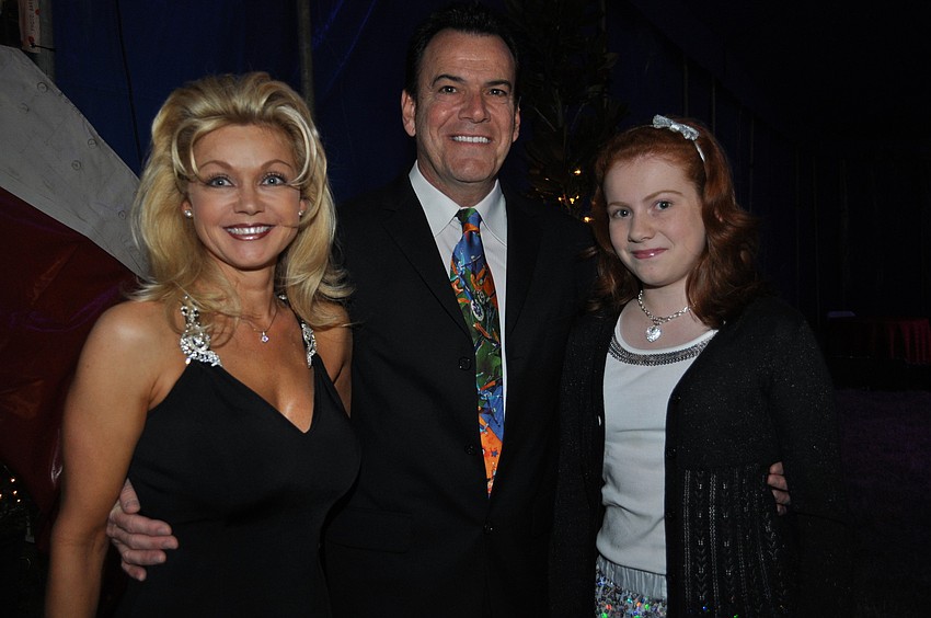 Steffanie and Emir Johynides and Monique Johnides