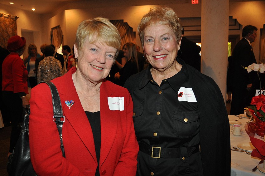 Carolyn Johnson and Judy Amuso