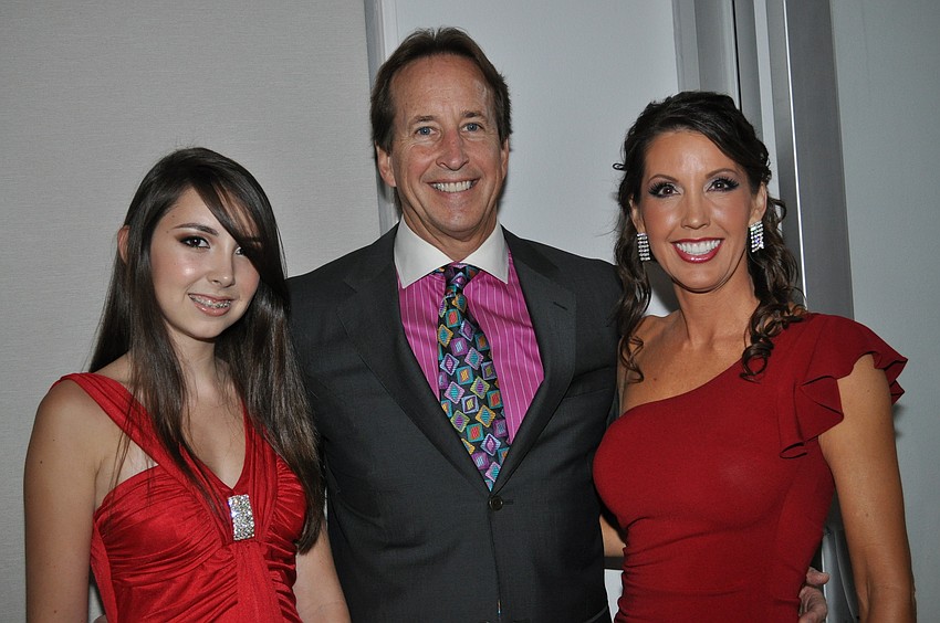 Sydney Johnson, Dr. Burr Bakke and Dr. Jill Morris