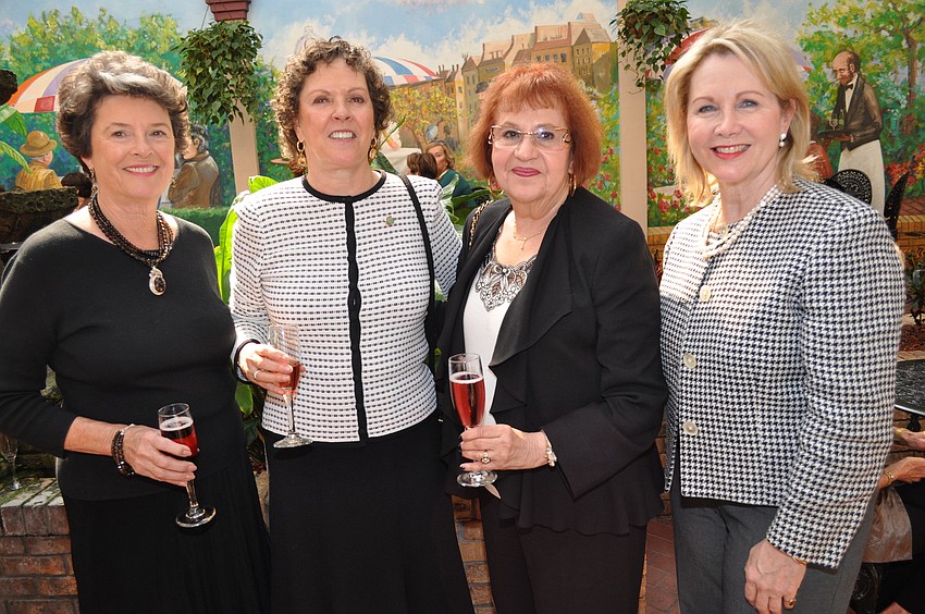 Marsha Johnson, Bonnie Chapman, Sandra Burkin and Tracy Seider