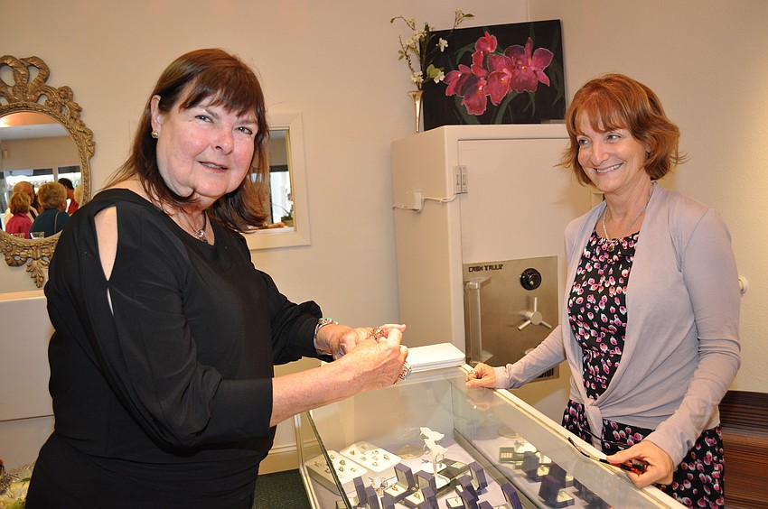 Pat Johnson and Pauline McClendon