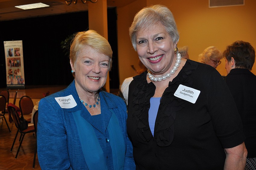 Carolyn Johnson and Judith Sedgeman
