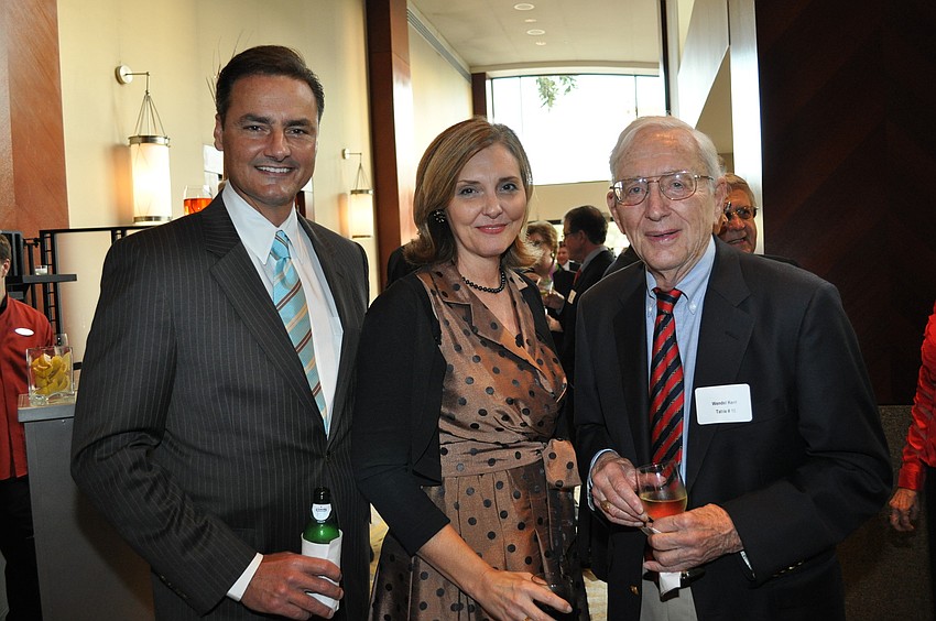 Jeff and Cindy Kaiser with Wendel Kent