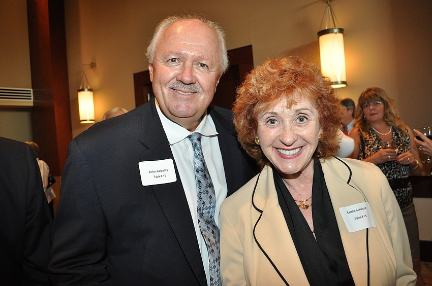 Zoltan Karpathy and Estelle Crawford