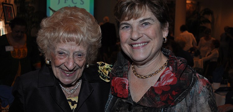 Woman of Valor Florence Katz and Chairman Ilene Friedman