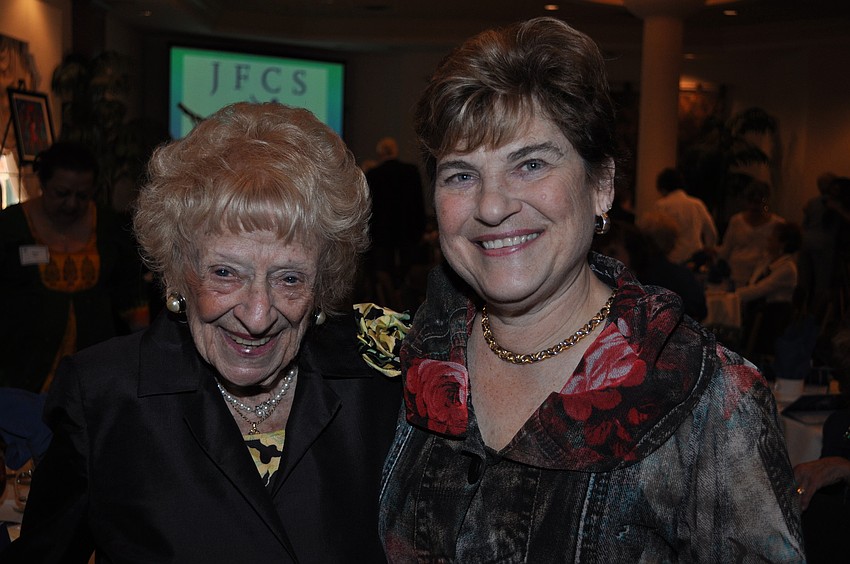 Woman of Valor Florence Katz and Chairman Ilene Friedman