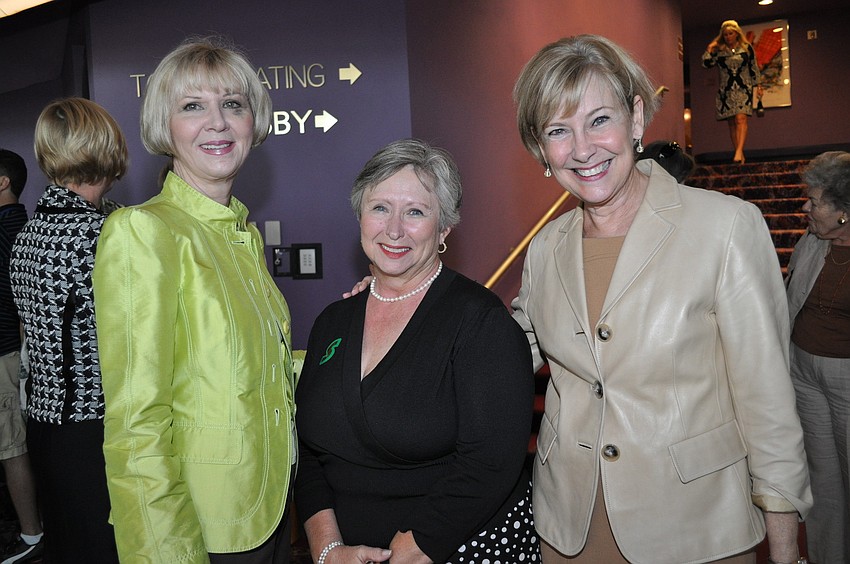 Jane Kiebitz, Susan Newsome and Georgina Clamage
