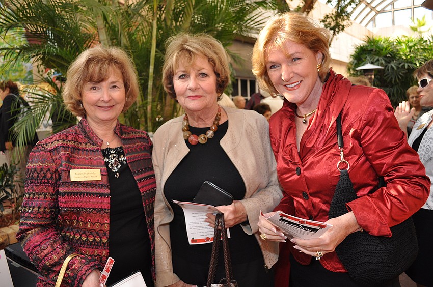 Karen Kennedy, Pat Shrope and Donna Neff