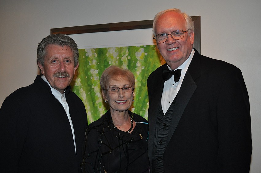 Phil King with Co-Chairs Carol Green and Michael Pender