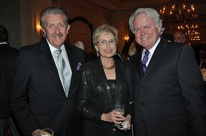 Phil King, Carol Green and Dennis Stover