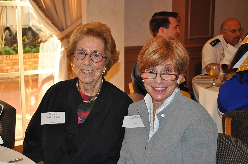 Renate Kirshenbaum and Susan Morin