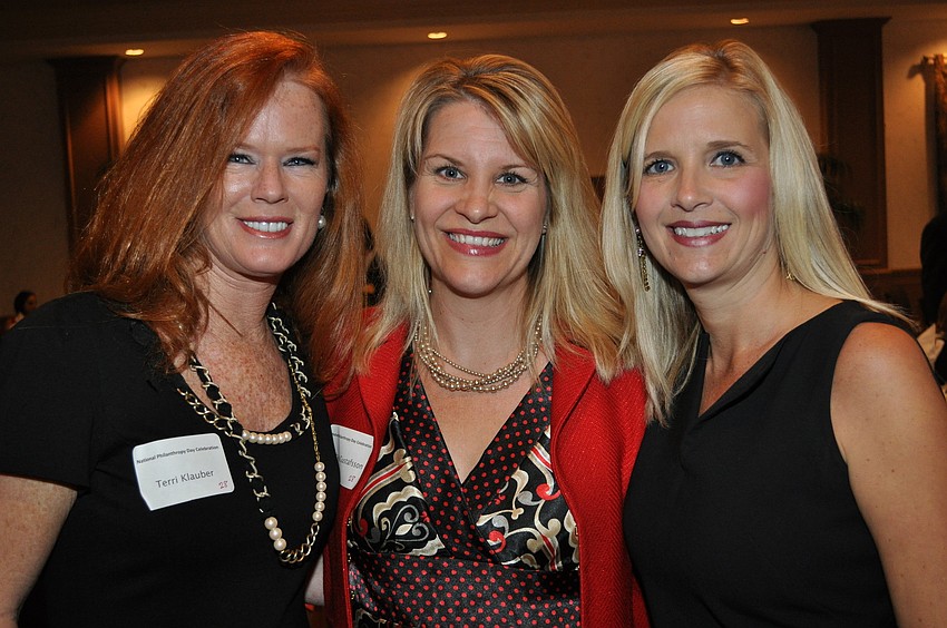 Terri Klauber, Johanna Gustafsson and Michelle Butler