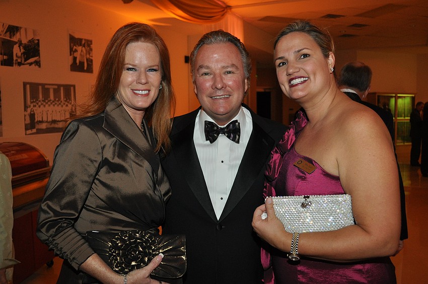 Terri and Michael Klauber with Rebecca Icely