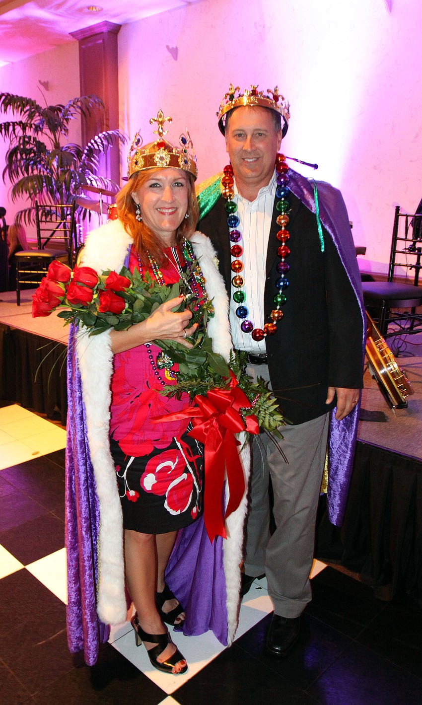 Queen Tracy and King Tom Knight