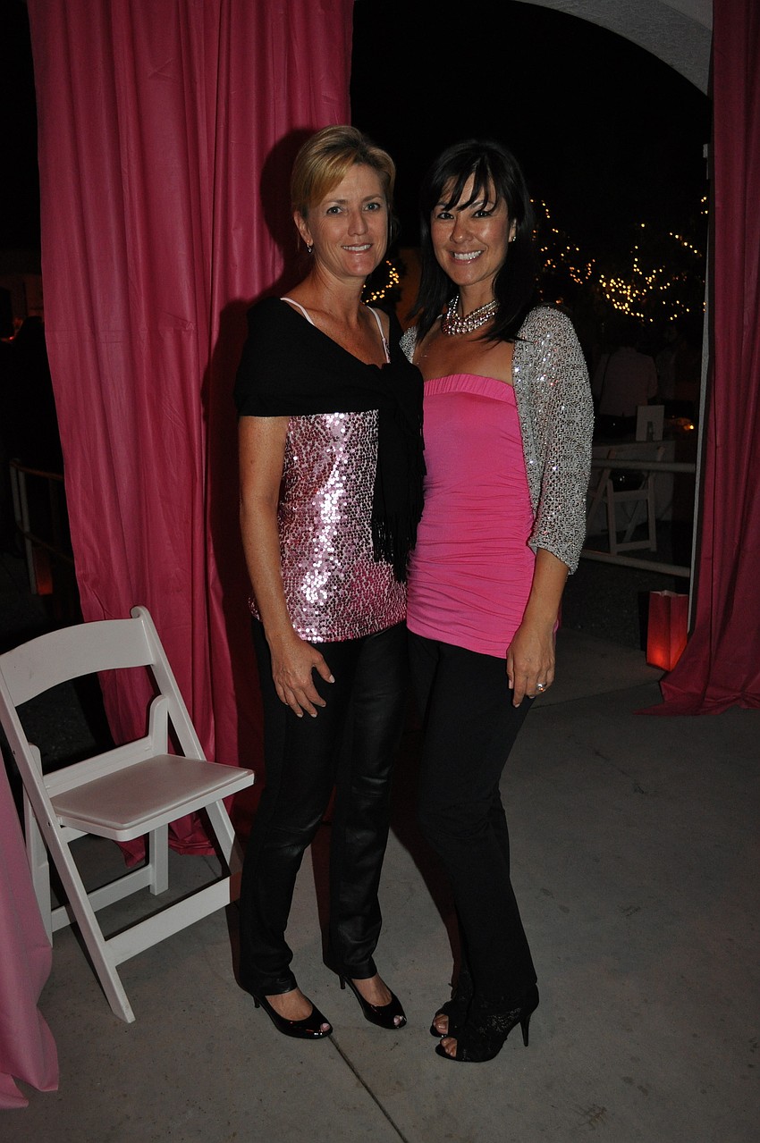 Beth Knopik and Chairwoman Rosemary Angeleri