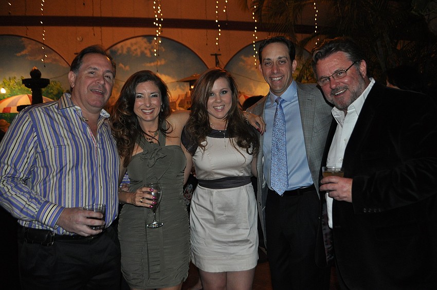 David and Donna Koffman, Taylor Karp, Joshua Green and Richard Karp