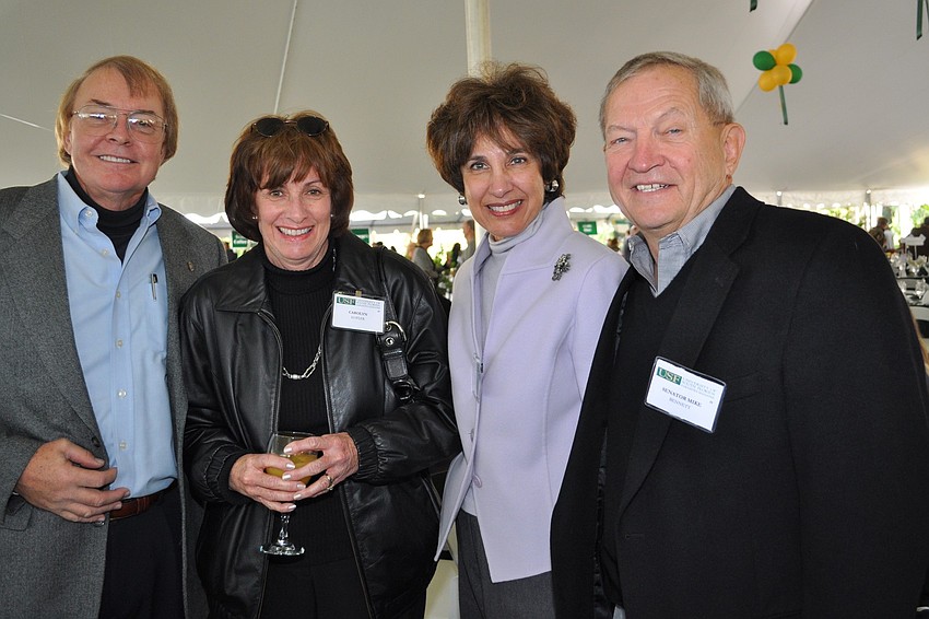 Chris and Carolyn Kofler and Dee and Senator Mike Bennett