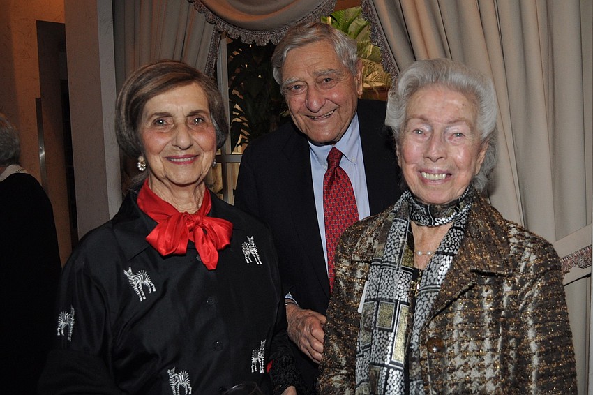 Rosalie Krone, David Young and Maye Lavinson