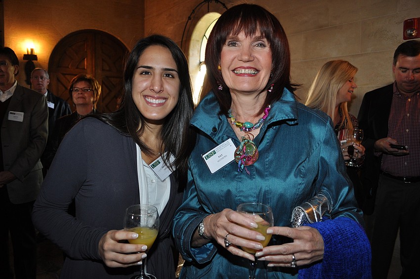 Megan Krouse and Pat Matthews