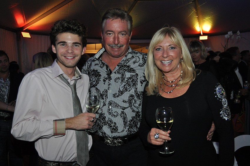 Nelson Lady, Tom Rucker and Michele Knuese