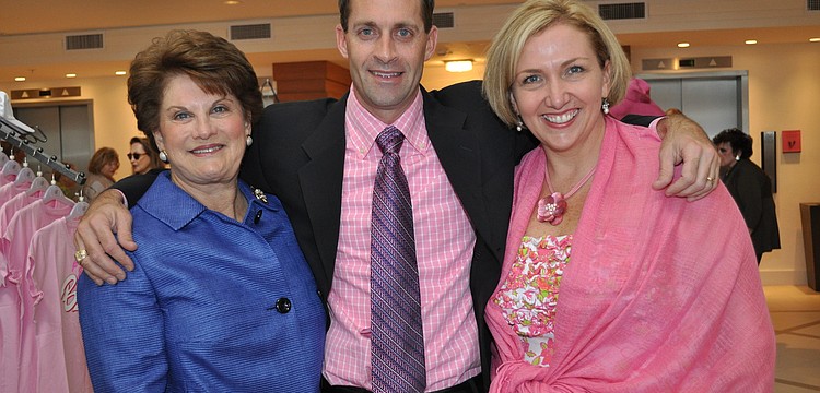 Honoree Fran Lambert with David and Molly Jackson