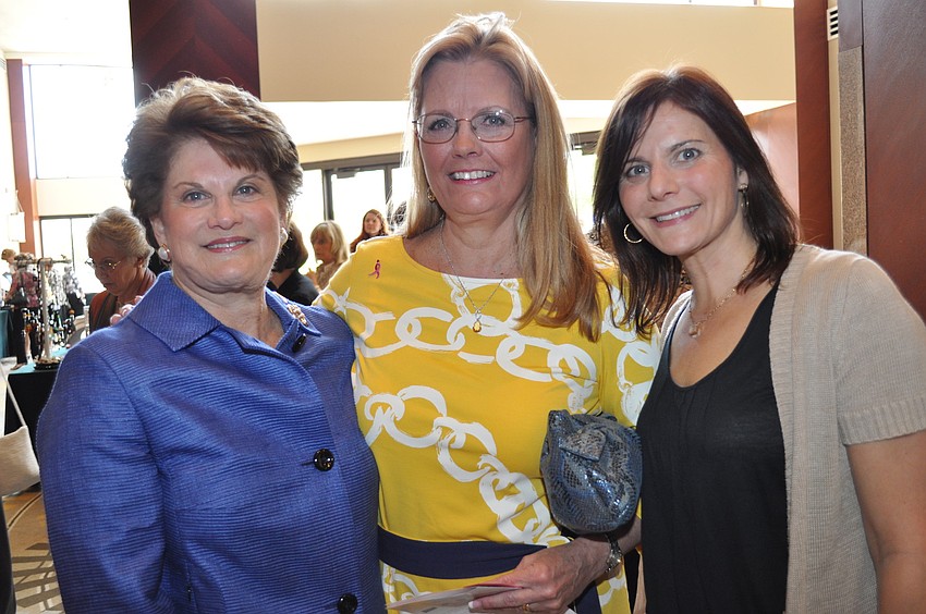 Honoree Fran Lambert, Dr. Nancy Wilson and Diane Solomon
