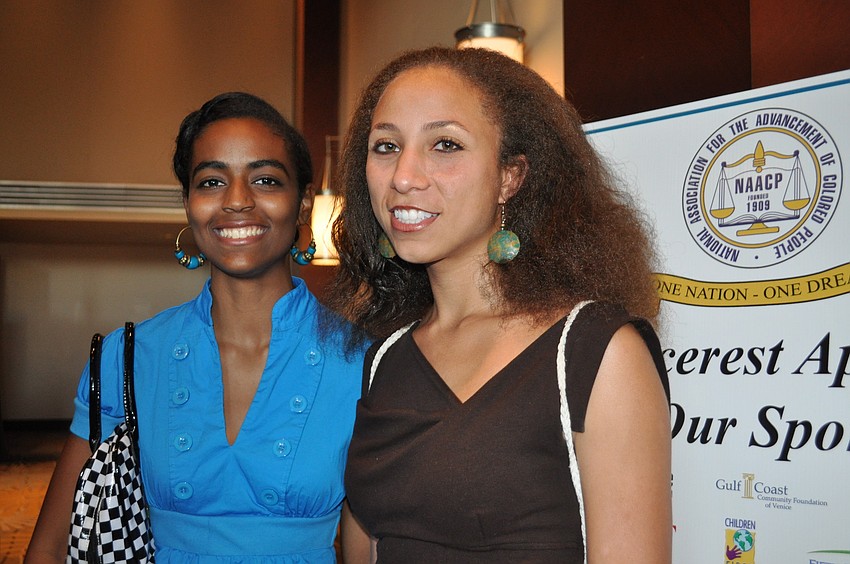 Kortney Lapeyrolerie and Alexis Schwartz