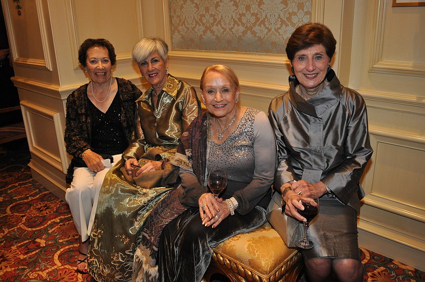 Bernice Lasberg, Valerie Jones, Alice Berkowitz and Lois Stulberg